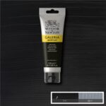 W&N Galeria Acrylic 120ml Lamp Black