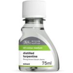 W&N Oil Medium Distilled Turpentine 75ml