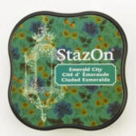 Stazon Midi Inkpad Emerald City