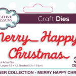 Merry Happy Christmas 3pc