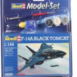 Revell Model-kit F-14A black Tomcat 1.144