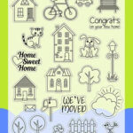 Home Sweet Home Stamp Set
