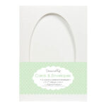 Dovecraft Oval Window 5x7 Cards&Env 10pack