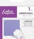 Crafters Companion corner punch photo