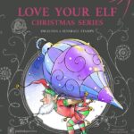 Pink ink Stamps love your elf